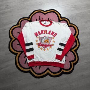 Vintage 80’s Logo 7 University of Maryland Terrapins Crewneck Sweatshirt